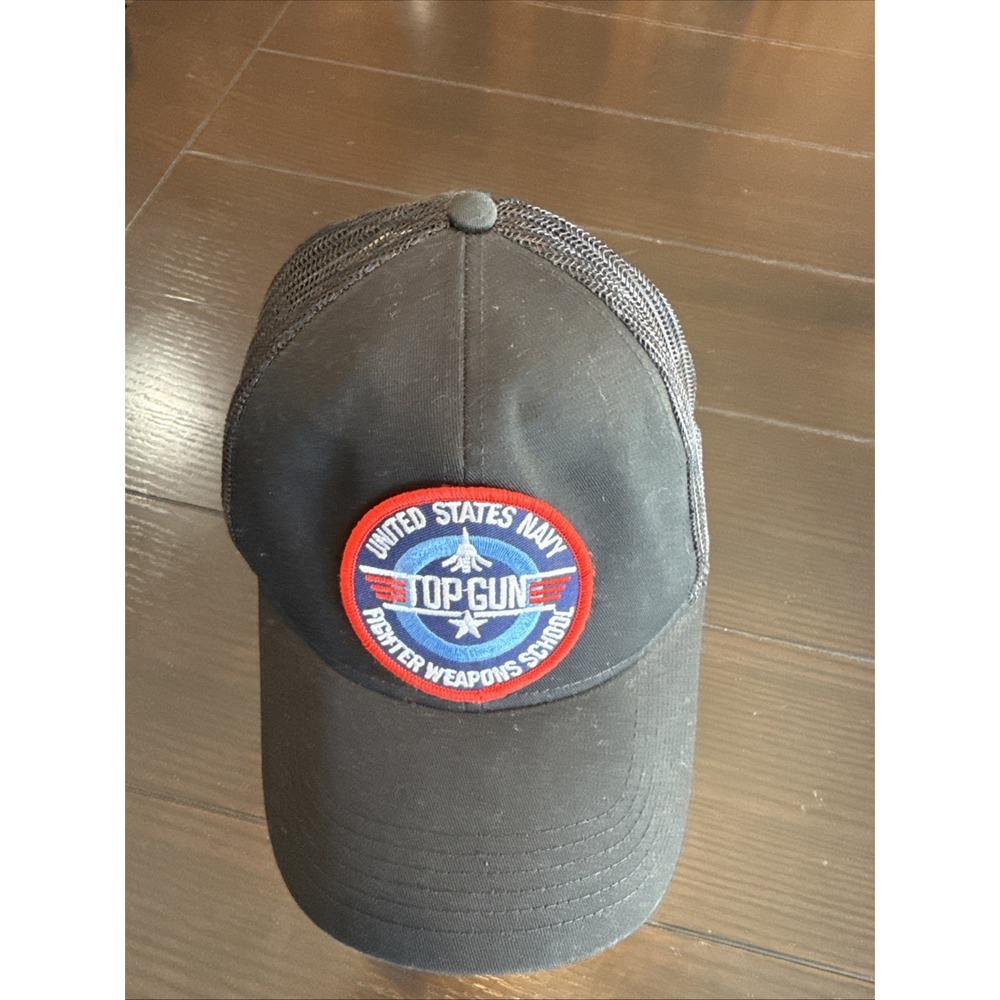 Top Gun United States Navy Fighter Weapons School Trucker Adjustable Hat